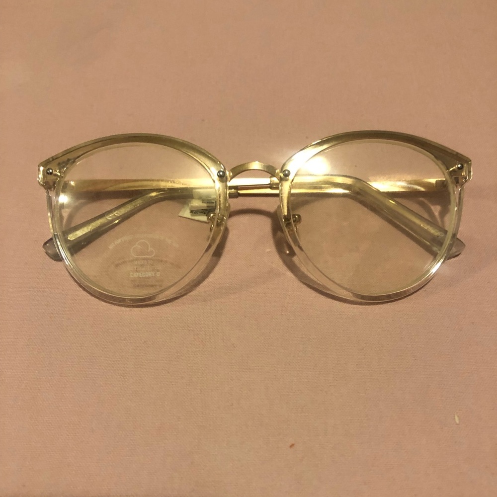 Clear sunglasses